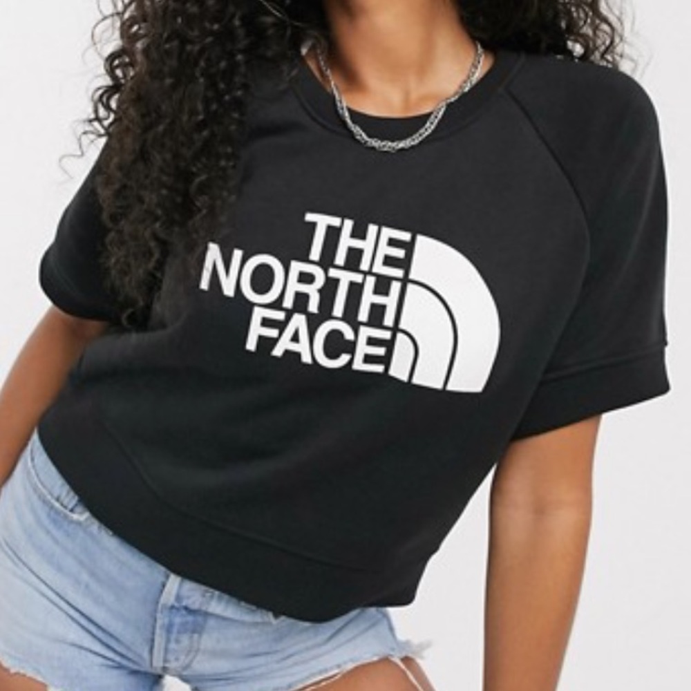 north face sweatshirt short sleeve $55 NWT